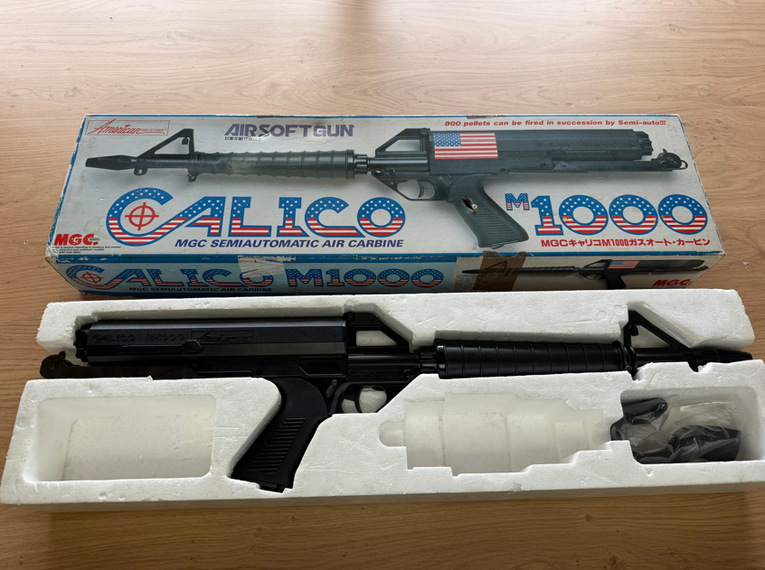 MGC Calico Toy-Tec M1000 | White Sphere Tactical Ltd