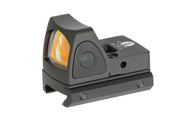 JJ Airsoft RMR Red Dot with Adjustable LED (Black) | White Sphere ...