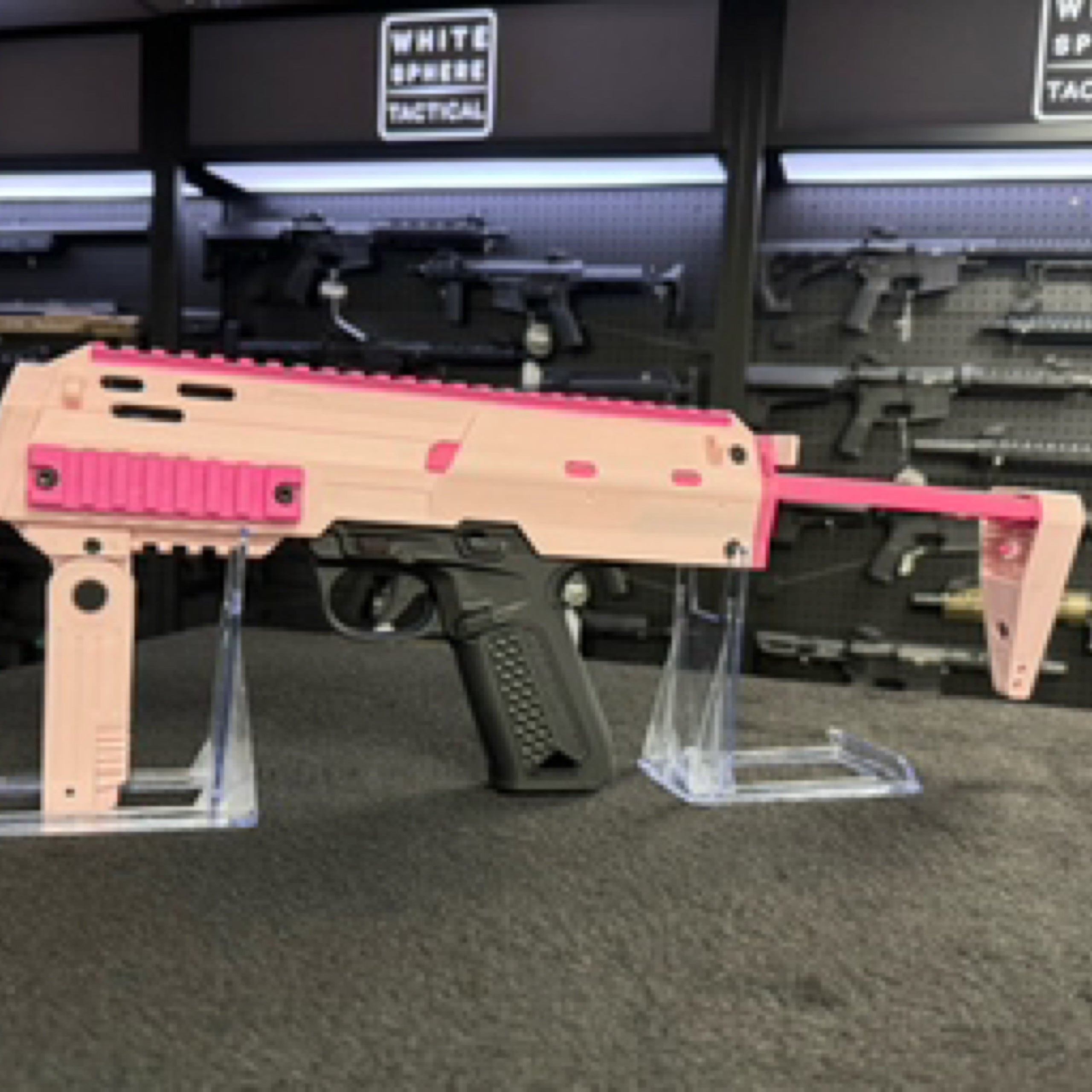 AAP-01 Black + CTM AP7 SMG Kit - Pink | White Sphere Tactical Ltd